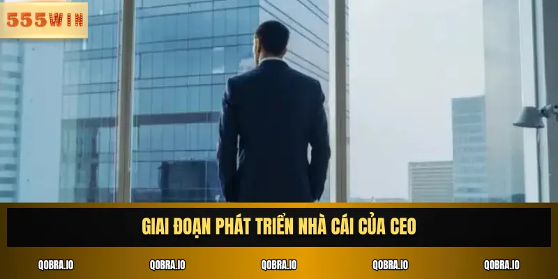 Giai đoạn phát triển nhà cái của CEO