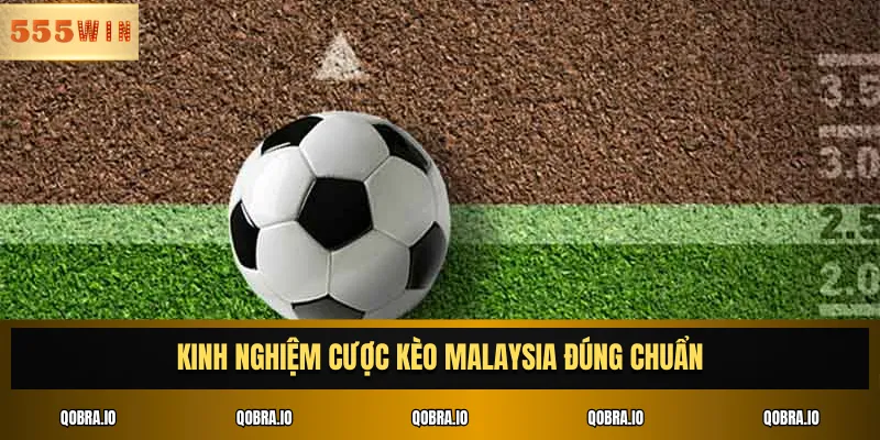 Kinh nghiệm cược kèo Malaysia đúng chuẩn